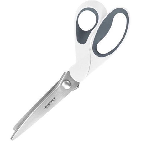 Acme United Pinking Shears - White & Gray AC465704